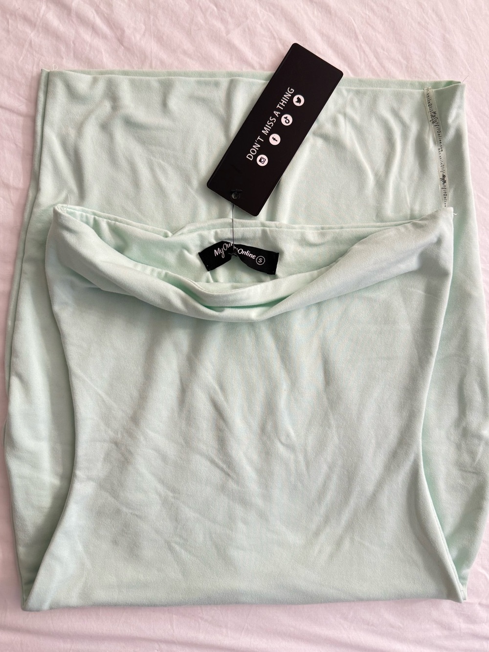 MyOutfitOnline MINT Mini Tube Dress
